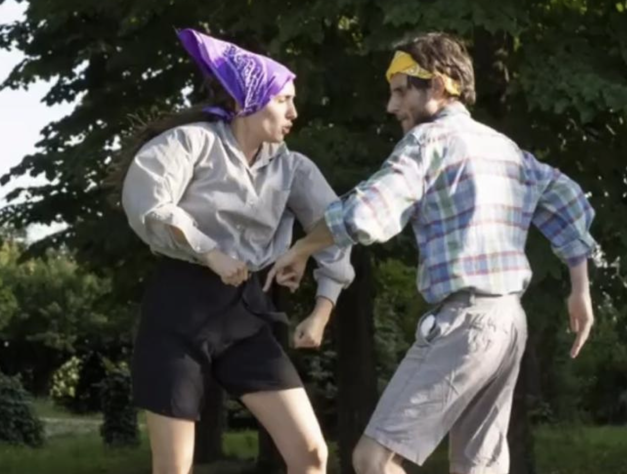 The Four-Handed Gorilla — rehearsal